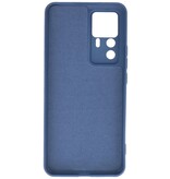 Modische farbige TPU-Hülle für Xiaomi 12T / 12T Pro, Marineblau