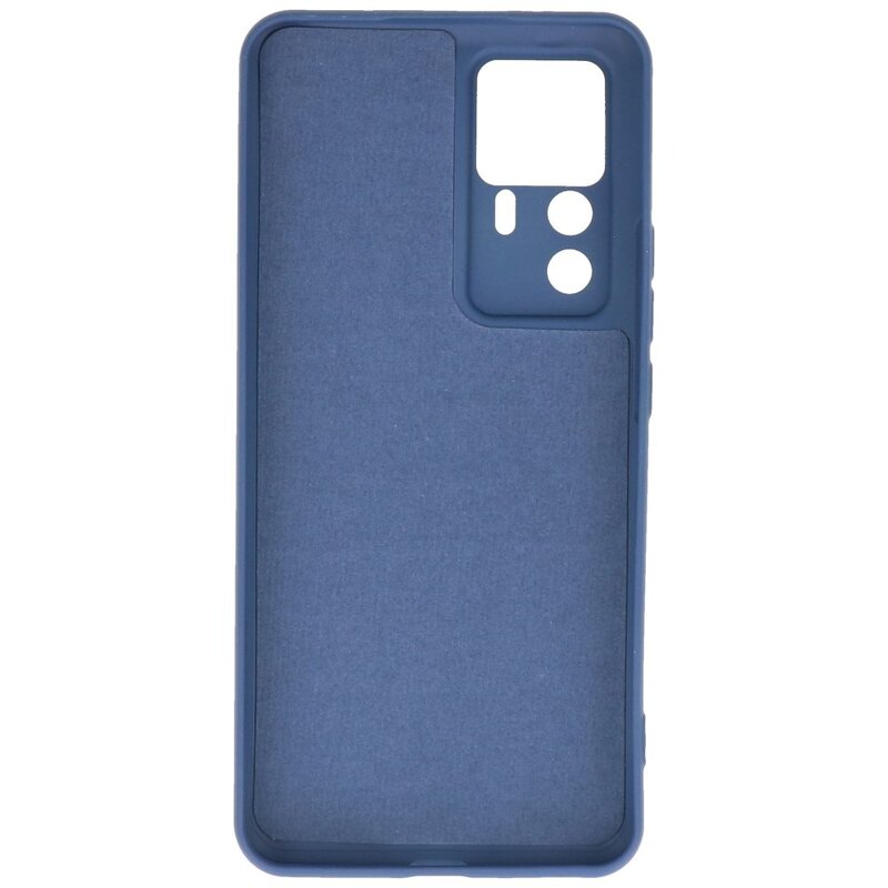 Custodia in TPU colore moda Xiaomi 12T / 12T Pro Navy