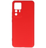 Fashion Color TPU Hülle Xiaomi 12T / 12T Pro Rot