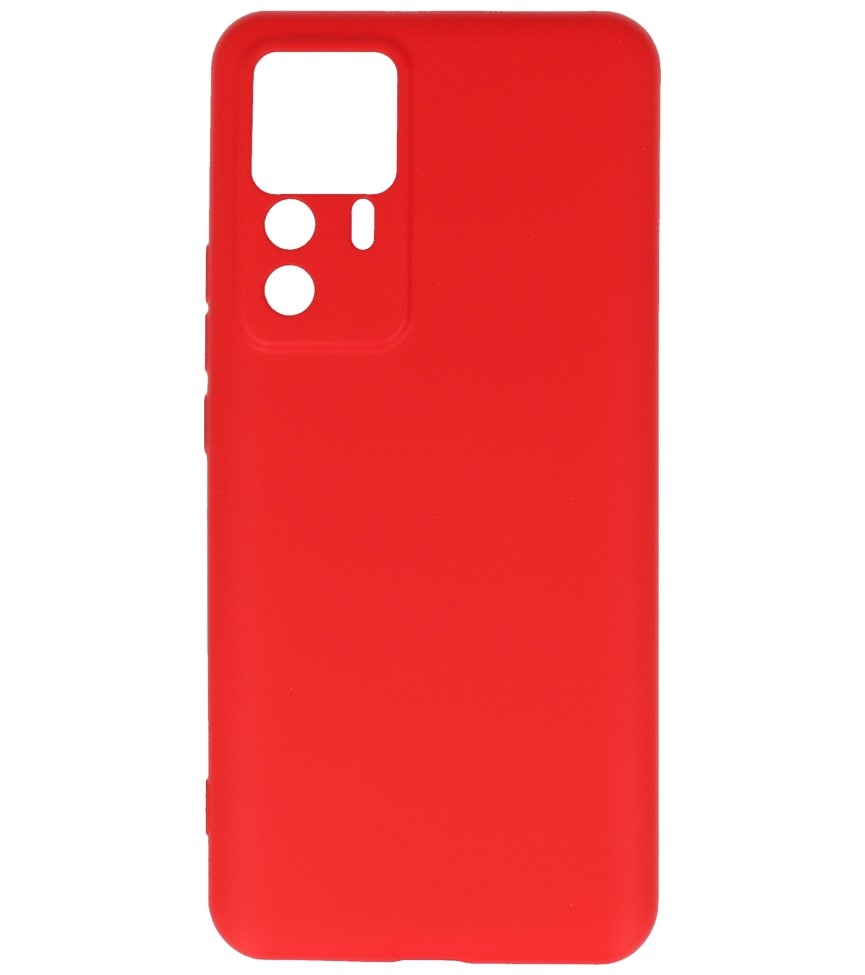Fashion Color TPU Hülle Xiaomi 12T / 12T Pro Rot