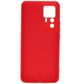 Custodia in TPU colore moda Xiaomi 12T / 12T Pro rosso
