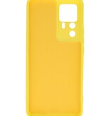 Fashion Color TPU Case Xiaomi 12T / 12T Pro Yellow