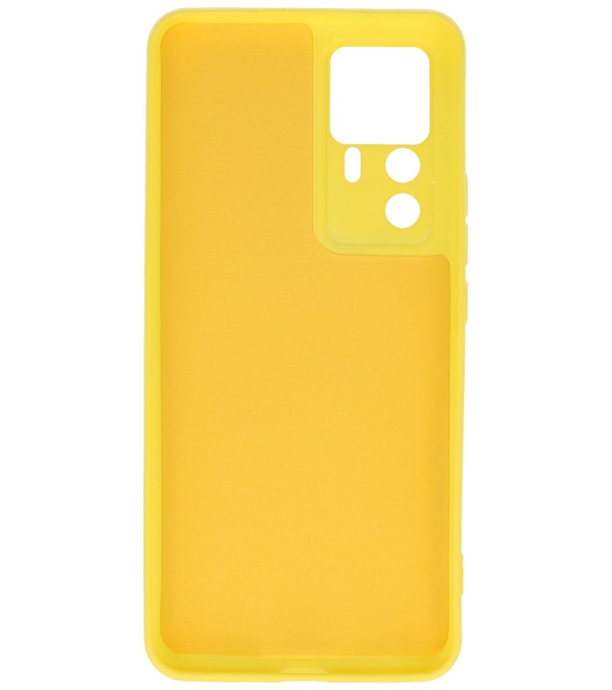 Funda TPU Fashion Color Xiaomi 12T / 12T Pro Amarillo