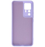 Fashion Colour TPU Case Xiaomi 12T / 12T Pro Lilla