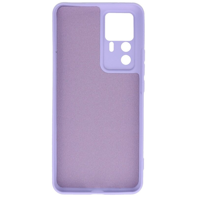 Custodia in TPU colore moda Xiaomi 12T / 12T Pro viola