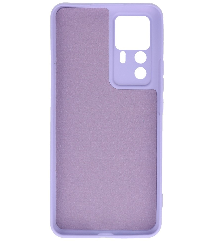 Fashion Color TPU Case Xiaomi 12T / 12T Pro Purple