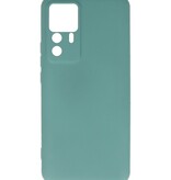 Fashion Color TPU Hülle Xiaomi 12T / 12T Pro Dunkelgrün