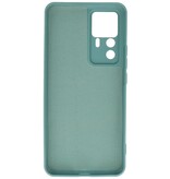 Fashion Color TPU Case Xiaomi 12T / 12T Pro Dark Green