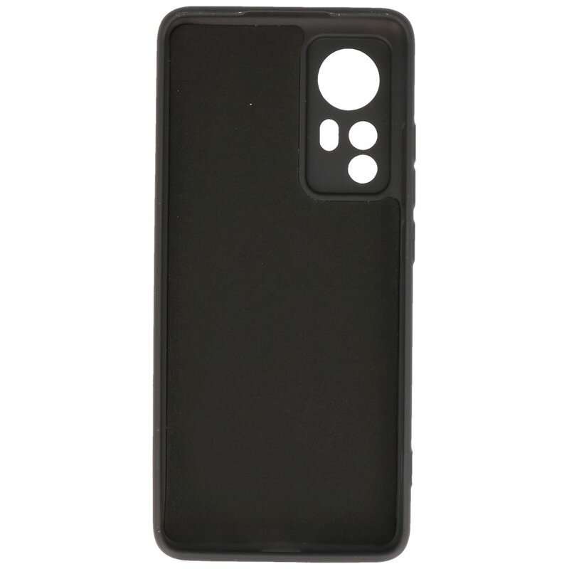 Custodia in TPU colore moda Xiaomi 12 nera