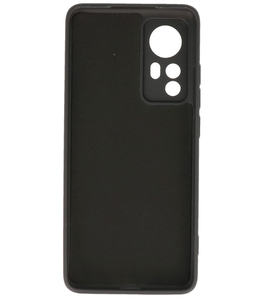 Fashion Color TPU Case Xiaomi 12 Black