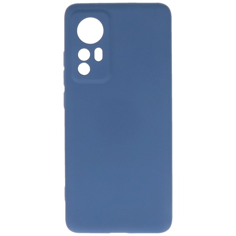 Custodia in TPU colore moda Xiaomi 12 Navy
