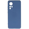 Modische farbige TPU-Hülle für Xiaomi 12, Marineblau