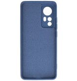 Custodia in TPU colore moda Xiaomi 12 Navy