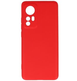 Coque TPU Fashion Color Xiaomi 12 Rouge