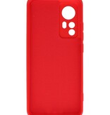 Fashion Color TPU Hülle Xiaomi 12 Rot
