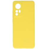 Fashion Color TPU-cover Xiaomi 12 Gul