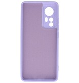 Funda TPU Fashion Color Xiaomi 12 Púrpura