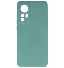 Funda TPU Fashion Color Xiaomi 12 Verde Oscuro