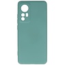 Fashion Colour TPU Case Xiaomi 12 Mørkegrøn