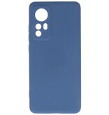 Custodia in TPU colore moda Xiaomi 12 Pro Navy