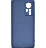 Modische farbige TPU-Hülle für Xiaomi 12 Pro, Marineblau