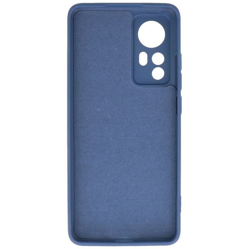 Custodia in TPU colore moda Xiaomi 12 Pro Navy