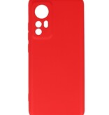Funda TPU Fashion Color Xiaomi 12 Pro Rojo
