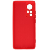 Fashion Color TPU Hülle Xiaomi 12 Pro Rot