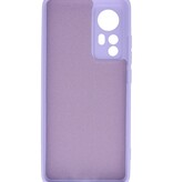 Fashion Color TPU Case Xiaomi 12 Pro Purple