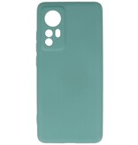 Coque TPU Fashion Color Xiaomi 12 Pro Vert Foncé