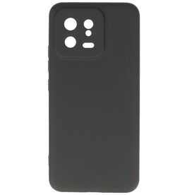 Fashion Color TPU Hoesje Xiaomi 13 5G Zwart