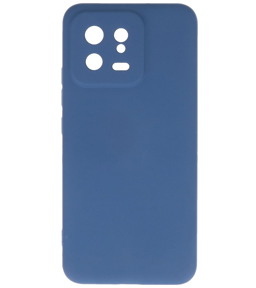 Fashion Color TPU-cover Xiaomi 13 5G Navy