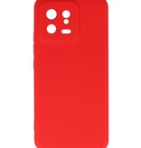 Fashion Color TPU Case Xiaomi 13 5G Red
