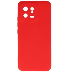 Custodia in TPU colore moda Xiaomi 13 5G rosso