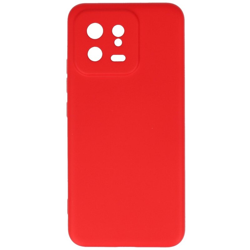 Custodia in TPU colore moda Xiaomi 13 5G rosso