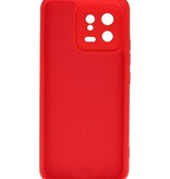 Fashion Color TPU Case Xiaomi 13 5G Red