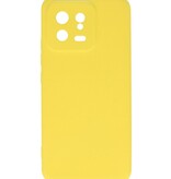 Custodia in TPU colore moda Xiaomi 13 5G giallo