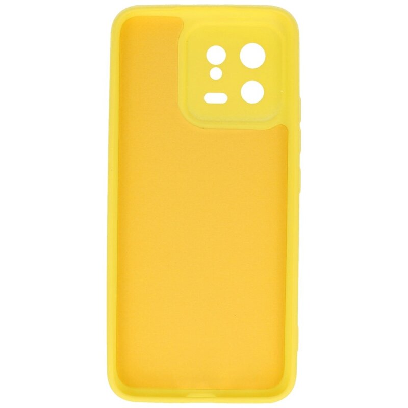 Fashion Color TPU Case Xiaomi 13 5G Yellow