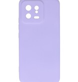 Fashion Color TPU Case Xiaomi 13 5G Purple
