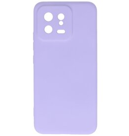 Custodia in TPU colore moda Xiaomi 13 5G viola