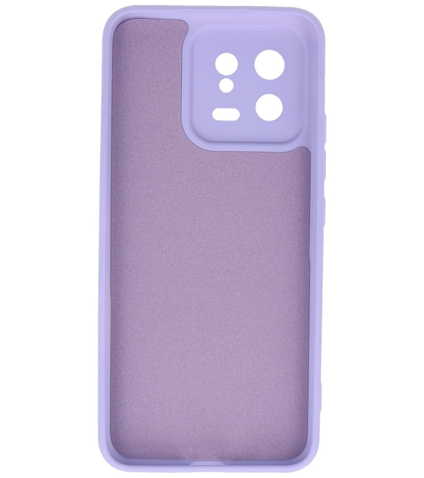Fashion Color TPU Case Xiaomi 13 5G Purple