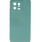 Custodia in TPU colore moda Xiaomi 13 5G verde scuro