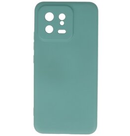 Coque TPU Fashion Color Xiaomi 13 5G Vert Foncé