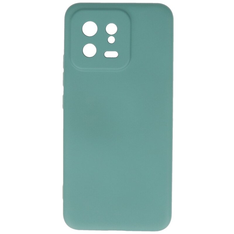 Fashion Color TPU Case Xiaomi 13 5G Dark Green