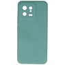 Custodia in TPU colore moda Xiaomi 13 5G verde scuro