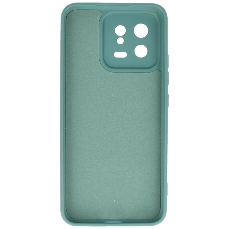 Modefarbene TPU-Hülle Xiaomi 13 5G Dunkelgrün