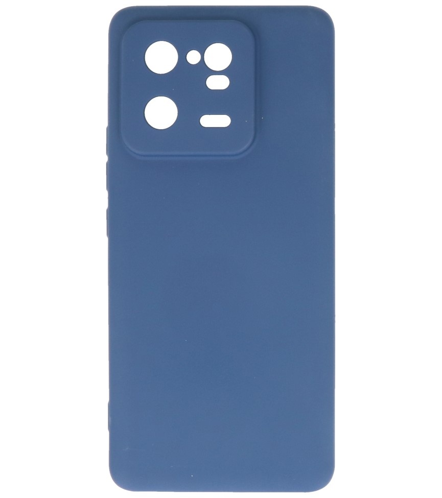 Modische farbige TPU-Hülle für Xiaomi 13 Pro 5G, Marineblau