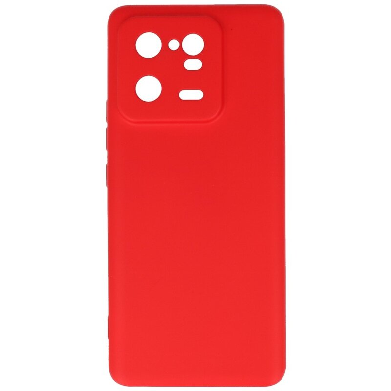 Fashion Color TPU Case Xiaomi 13 Pro 5G Red