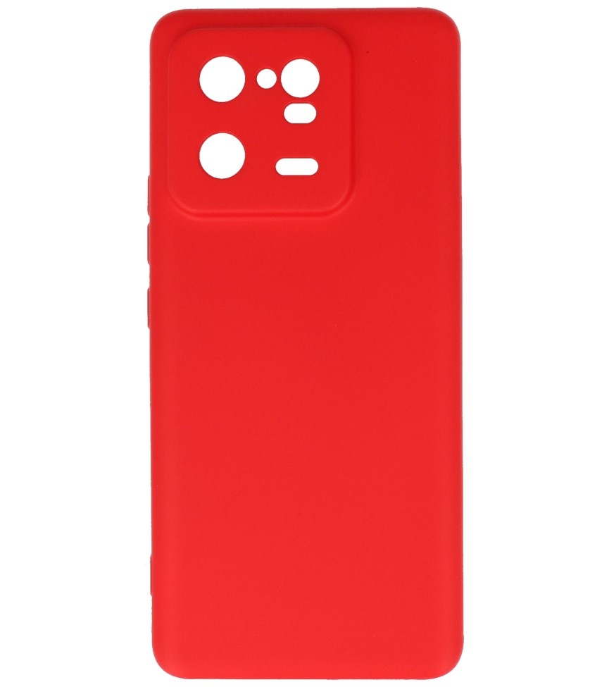 Fashion Color TPU Case Xiaomi 13 Pro 5G Red