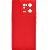 Fashion Color TPU-cover Xiaomi 13 Pro 5G Rød